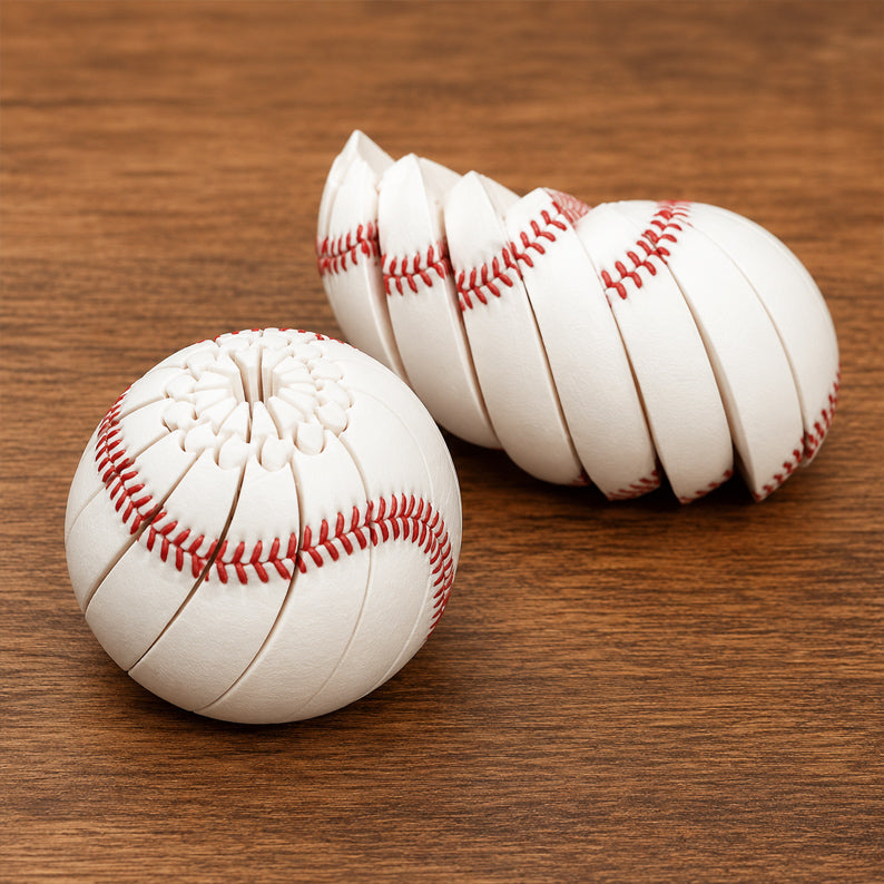 🔥BUY 1 GET 1⚾3D Printable Foldable Stress Relief Ball-Baseball Fidget Ball Toy