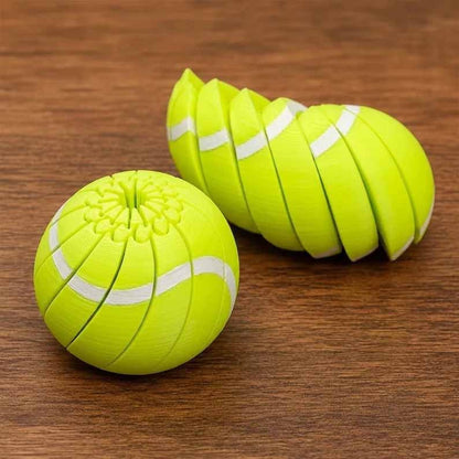 🔥BUY 1 GET 1⚾3D Printable Foldable Stress Relief Ball-Baseball Fidget Ball Toy