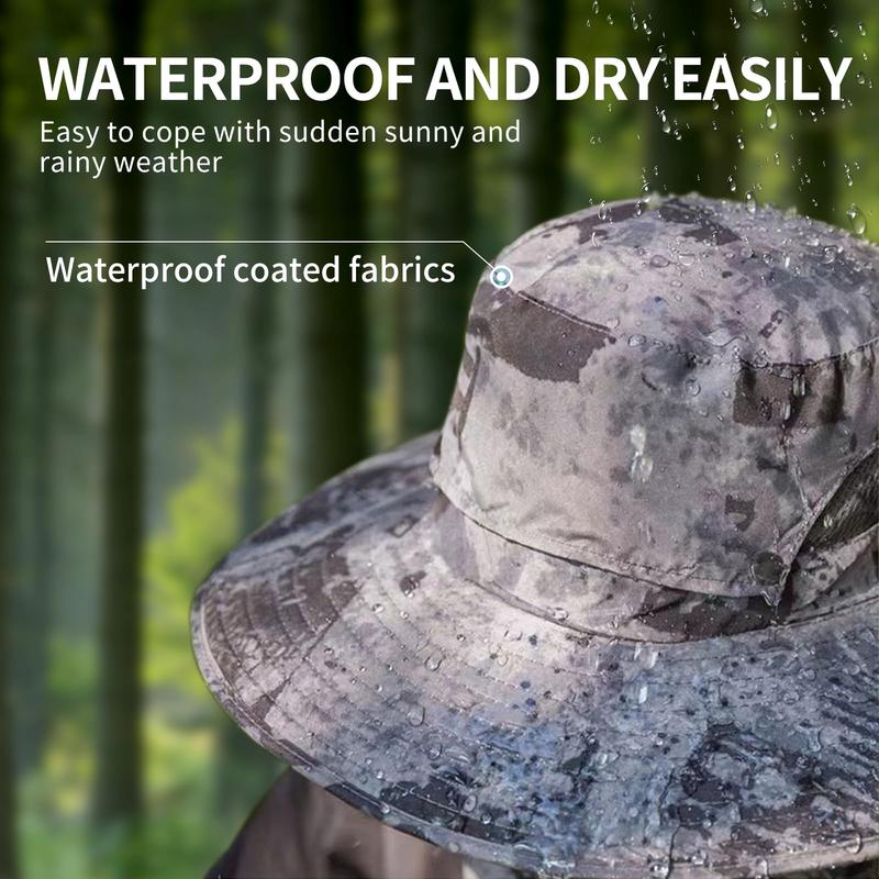 🔥Premium Solar Fan Wide Brim Hat❄️ Instant Cooling& Full UV Protection🏕️ Perfect for Fishing, Hiking & Gardening